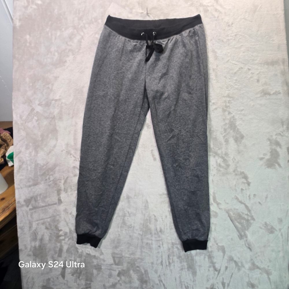 Coco Limon Gray Heathered Joggers Drawstring Sweatpants Plus Size 1X